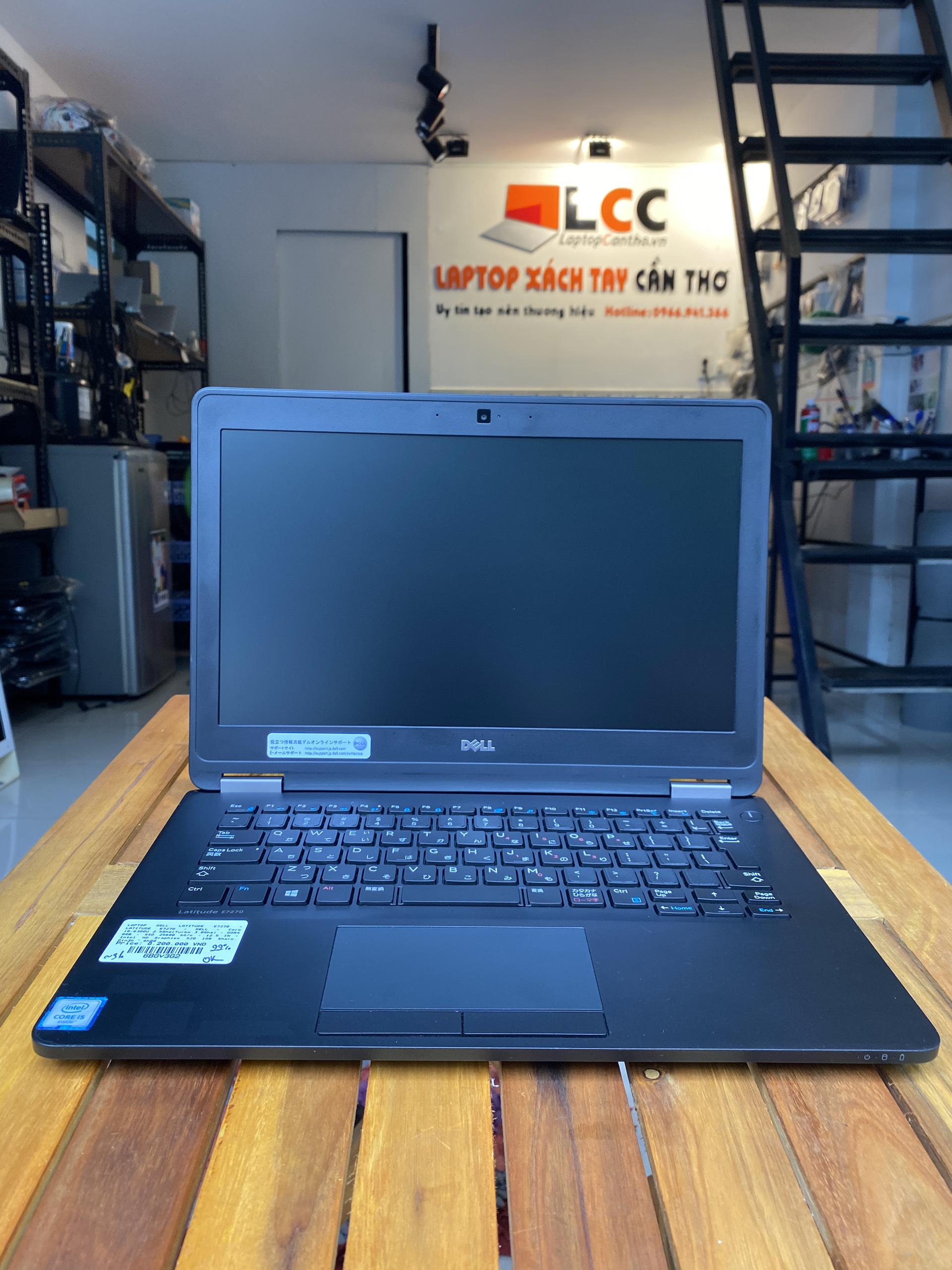 LAPTOP CẦN THƠ, Laptop xách tay Cần Thơ | Dell LATITUDE E7270 CORE  I5-6300U/8G/SSD256G/